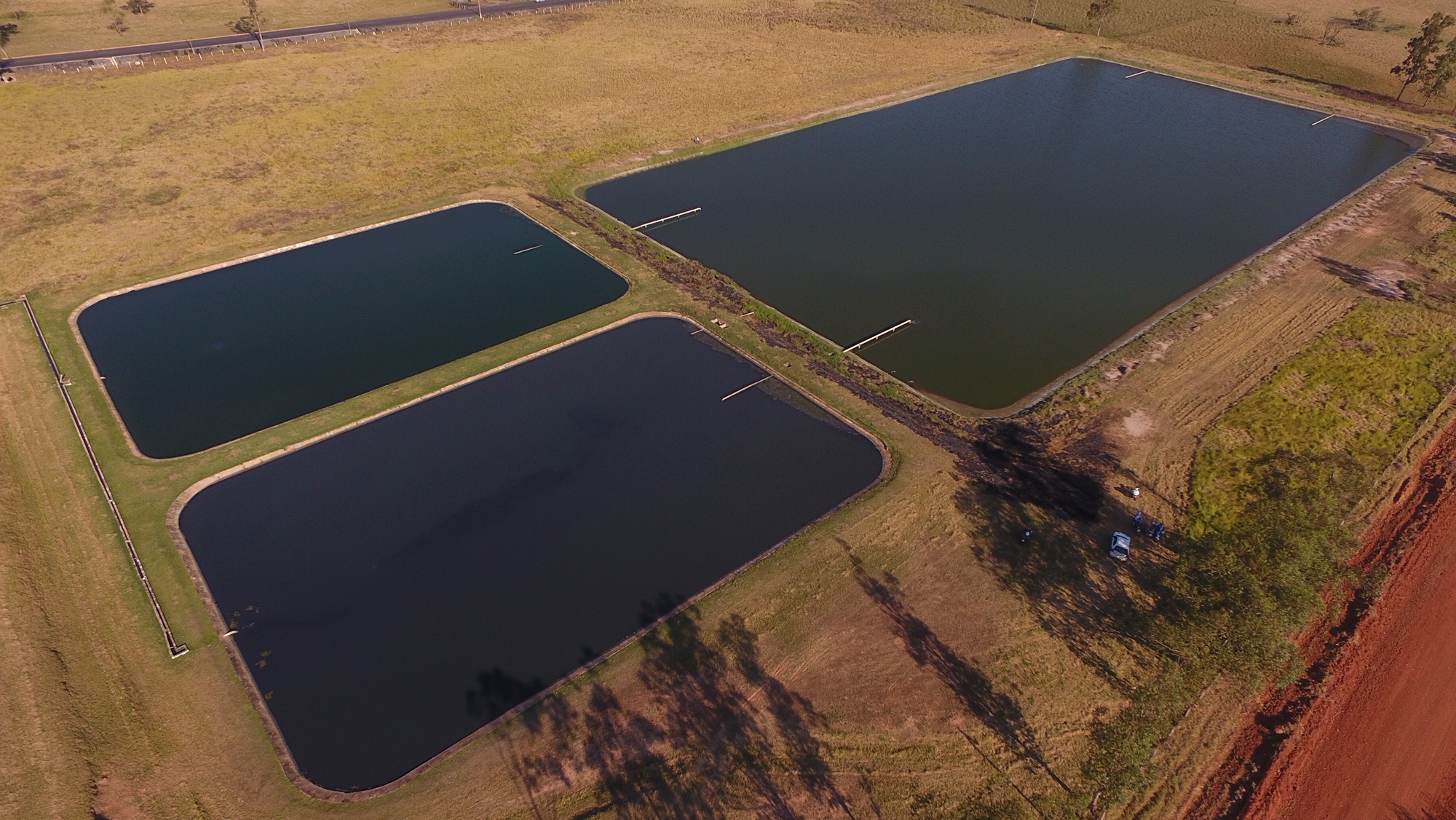 Lagoa de Estabilização com Lodo ativado com uso do BIOMAX - SAAE BELA VISTA/MS